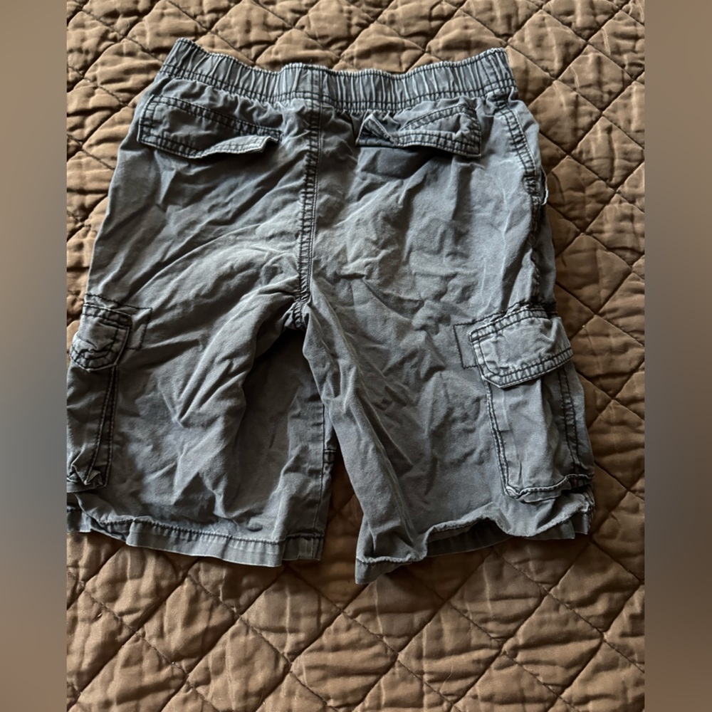 Boy’s Gray Cargo Shorts